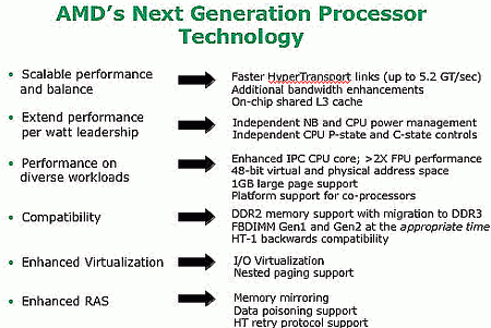 AMD  Next Generation Processor Technology