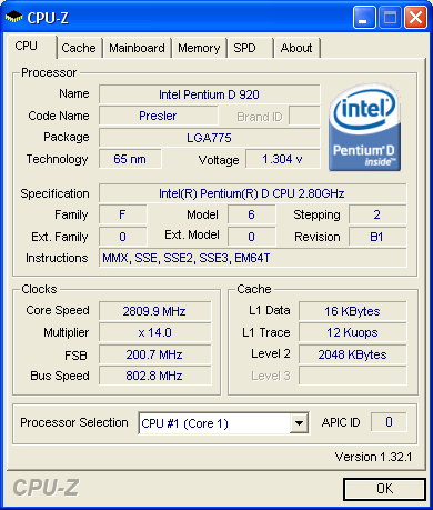 Pentium D 920